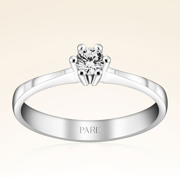 0,25 Karat Tektaş Pırlanta Yüzük - Pare Pırlanta