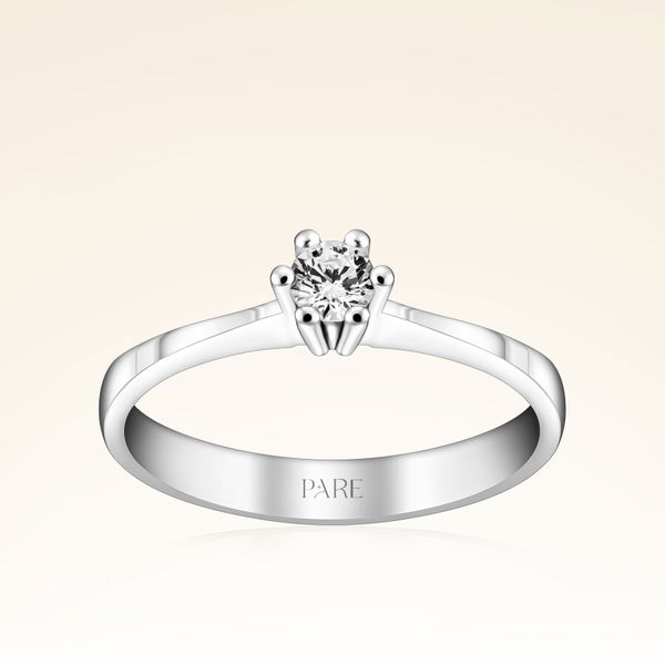 0,25 Karat Tektaş Pırlanta Yüzük - Pare Pırlanta