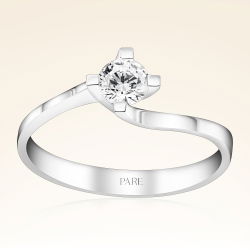 0,25 Karat Tektaş Pırlanta Yüzük - PR01022 - 1