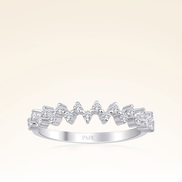 0,25 Karat Yarımtur Pırlanta Yüzük - Pare Pırlanta