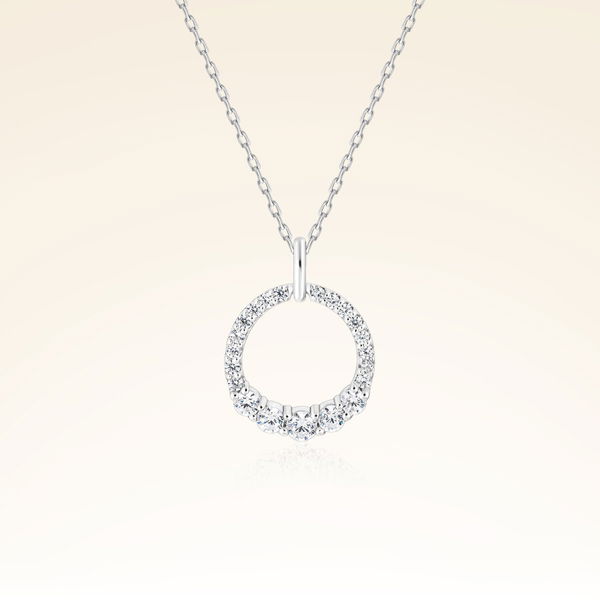 0,26 Karat Fantezi Pırlanta Kolye - Pare Pırlanta