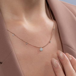 0,26 Karat Pırlanta Kolye - PR00869 - 2