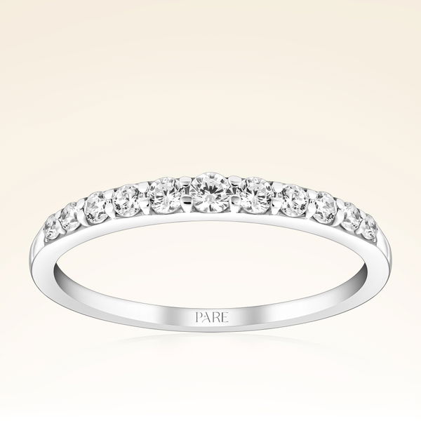 0,26 Karat Yarımtur Pırlanta Yüzük - Pare Pırlanta