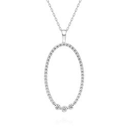 0,27 Karat Pırlanta Kolye - PR00547 - 1