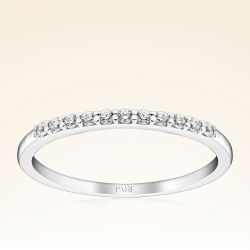 0,27 Karat Pırlanta Yarımtur Yüzük - PR00770 - 1