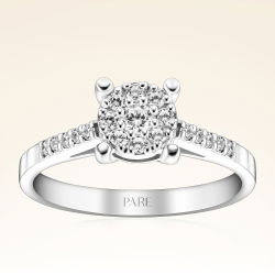 0,28 Karat Coronet Pırlanta Yüzük - PR01201 - 1