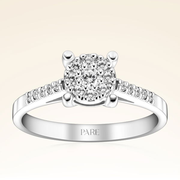 0,28 Karat Coronet Pırlanta Yüzük - Pare Pırlanta