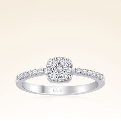  0,28 Karat Coronet Pırlanta Yüzük - Pare Pırlanta