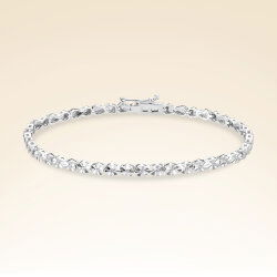 0,28 Karat Efektli Suyolu Pırlanta Bileklik - 1