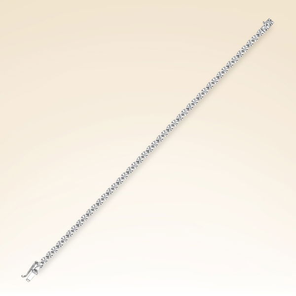 0,28 Karat Efektli Suyolu Pırlanta Bileklik - Pare Pırlanta