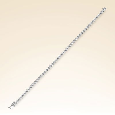 0,28 Karat Efektli Suyolu Pırlanta Bileklik - Pare Pırlanta