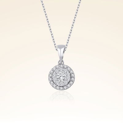 0,28 Karat Fantezi Pırlanta Kolye - Pare Pırlanta