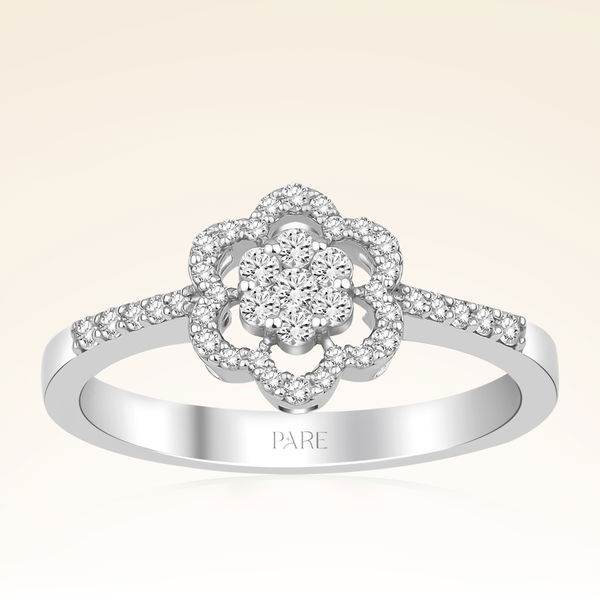 0,28 Karat Fantezi Pırlanta Yüzük - Pare Pırlanta