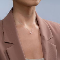 0,28 Karat Tektaş Pırlanta Kolye - PR00474 - 2
