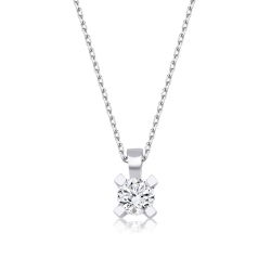 0,28 Karat Tektaş Pırlanta Kolye - PR00474 - 1