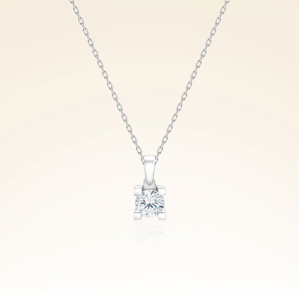 0,28 Karat Tektaş Pırlanta Kolye - Pare Pırlanta