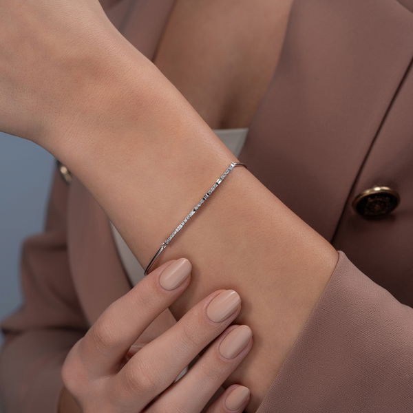 0,29 Karat Baget Pırlanta Bileklik - Pare Pırlanta