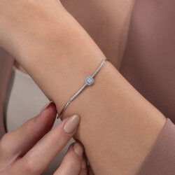 0,30 Karat Baget Pırlanta Bileklik - PR00896 - 2