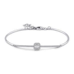 0,30 Karat Baget Pırlanta Bileklik - PR00896 - 1