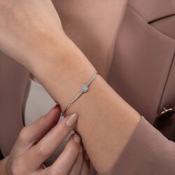 0,30 Karat Baget Pırlanta Bileklik - PR00896 - 3