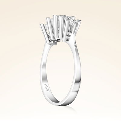 0,30 Karat Beştaş Pırlanta Yüzük - Pare Pırlanta