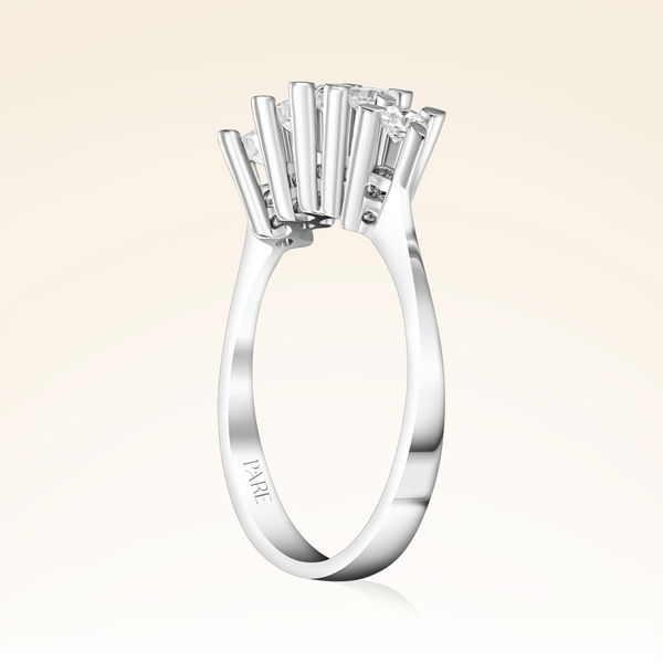 0,30 Karat Beştaş Pırlanta Yüzük - Pare Pırlanta