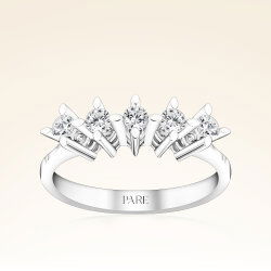 0,30 Karat Beştaş Pırlanta Yüzük - 1