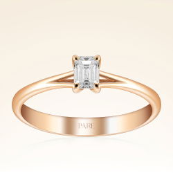 0,30 Karat Oktagon Tektaş Pırlanta Yüzük - PR00375 - 1