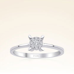 0,30 Karat Görünümlü Coronet Pırlanta Yüzük - 1