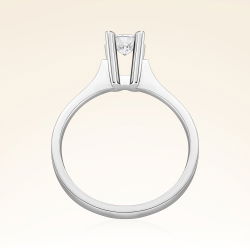 D Renk 0,30 Karat HRD Sertifikalı Tektaş Pırlanta Yüzük - 3