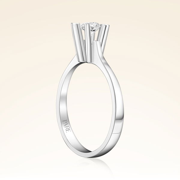 G Renk 0,30 Karat HRD Sertifikalı Tektaş Pırlanta Yüzük - Pare Pırlanta