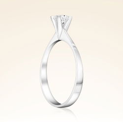 G Renk 0,30 Karat HRD Sertifikalı Tektaş Pırlanta Yüzük - 2