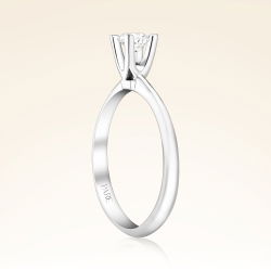 G Renk 0,30 Karat HRD Sertifikalı Tektaş Pırlanta Yüzük - 2