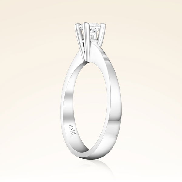 G Renk 0,30 Karat HRD Sertifikalı Tektaş Pırlanta Yüzük - Pare Pırlanta