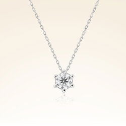 0,30 Karat Pırlanta Tektaş Kolye - 1