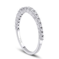 0,30 Karat Pırlanta Yarımtur Yüzük - PR01309 - 2