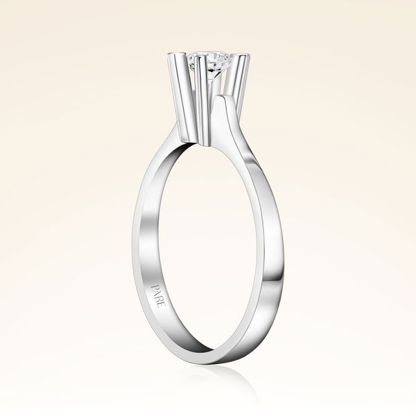 G Renk 0,30 Karat HRD Sertifikalı Tektaş Pırlanta Yüzük - Pare Pırlanta