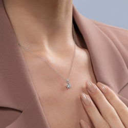0,30 Karat Tektaş Pırlanta Kolye - PR00542 - 2