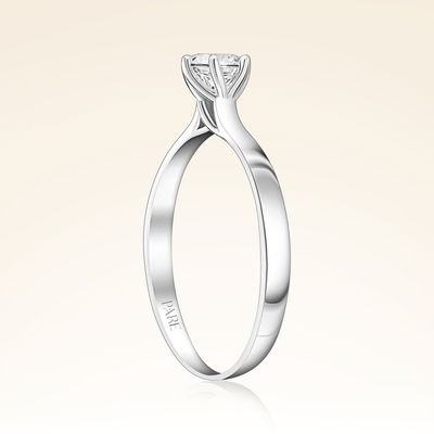 G Renk 0,30 Karat HRD Sertifikalı Tektaş Pırlanta Yüzük - Pare Pırlanta