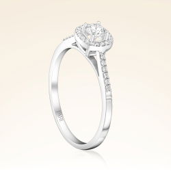 0,30 Karat Tektaş Pırlanta Yüzük - 2