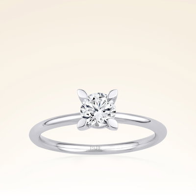 G Renk 0,30 Karat HRD Sertifikalı Tektaş Pırlanta Yüzük - Pare Pırlanta