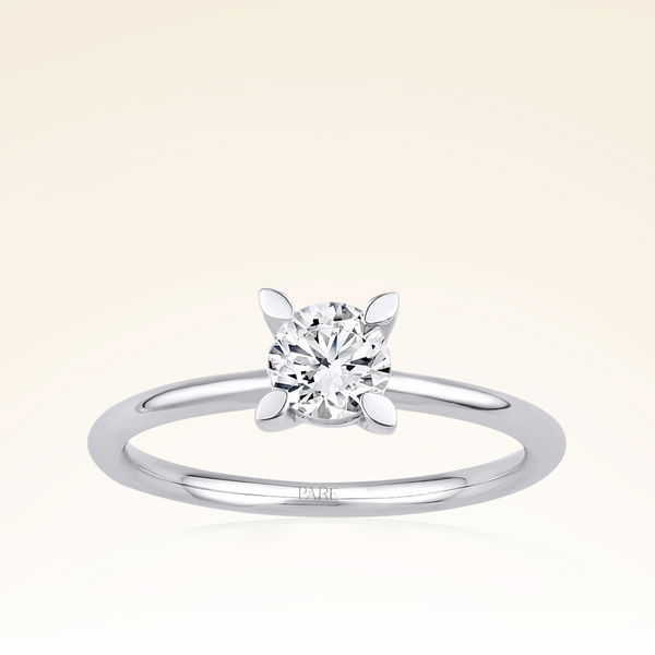 G Renk 0,30 Karat HRD Sertifikalı Tektaş Pırlanta Yüzük - Pare Pırlanta