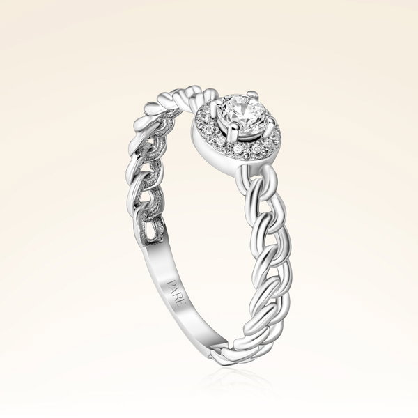  0,30 Karat Trend Pırlanta Yüzük - Pare Pırlanta