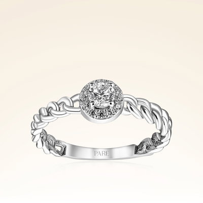  0,30 Karat Trend Pırlanta Yüzük - Pare Pırlanta