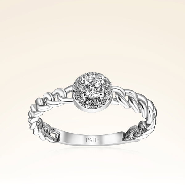  0,30 Karat Trend Pırlanta Yüzük - Pare Pırlanta