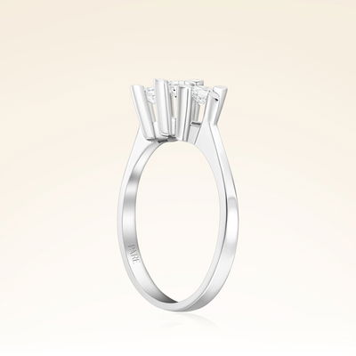 0,30 Karat Tria Pırlanta Yüzük - Pare Pırlanta