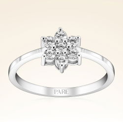 0,31 Karat Pırlanta Çiçek Yüzük - PR00309 - 1