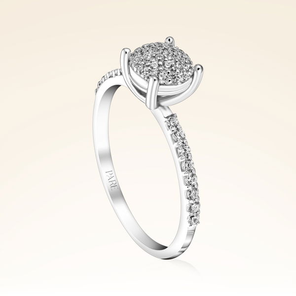 0,32 Karat Fantezi Pırlanta Yüzük - Pare Pırlanta