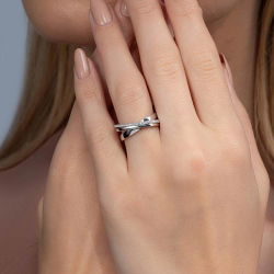0,32 Karat Fantezi Pırlanta Yüzük - PR00425 - 4