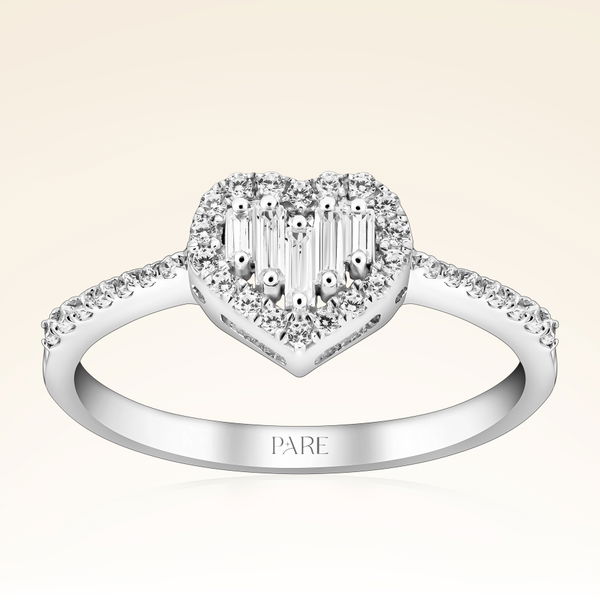 0,32 Karat Baget Pırlanta Yüzük - Pare Pırlanta